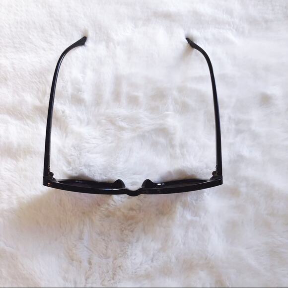 Amelia Black Cat Eye Full Rim Sunglasses - Picture 5 of 10